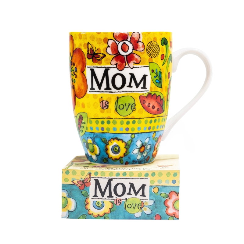 Mom Mug with Notepad Gift Set