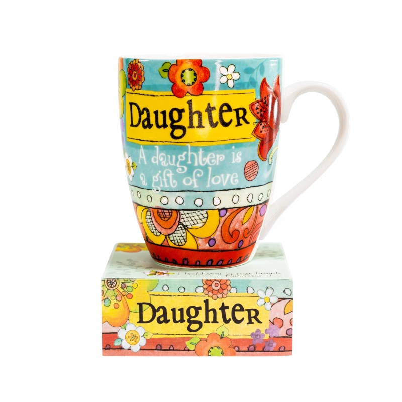 Daughter Mug with Notepad Gift Set