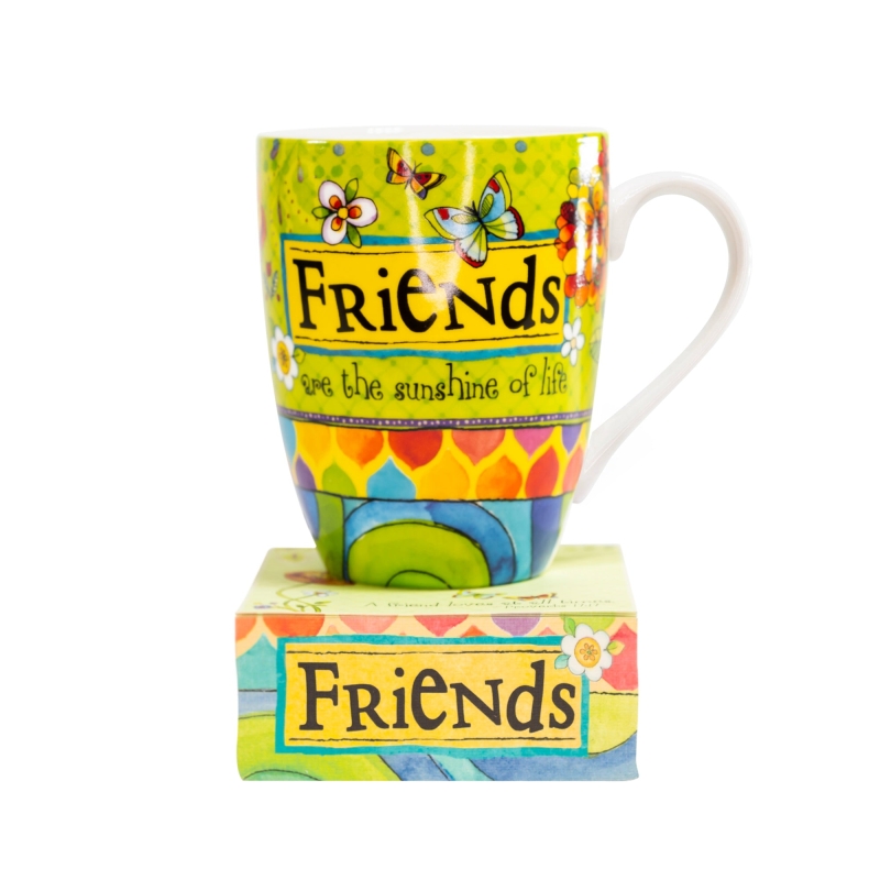 Friends Mug with Notepad Gift Set